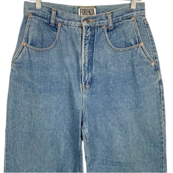 Vintage Forenza Barrel Leg Jeans Size 12 - Picture 3 of 8
